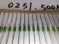 0251.500NRT1L 帶引線的保險(xiǎn)絲（通孔型） 125V 0.5A