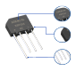 ASEMI整流桥型号KBP210参数和性能介绍